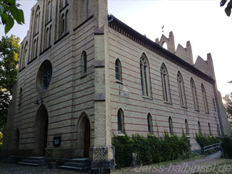 Ansicht der Peter Pauls Kirche in Zingst