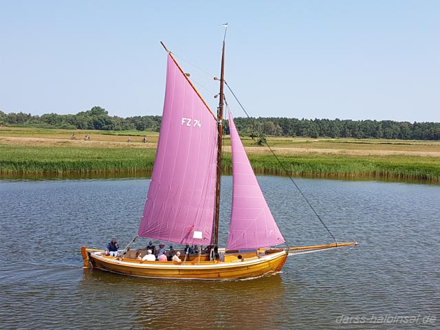 Zeesboot auf dem Bodden