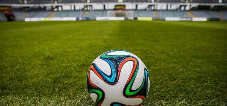 Der Ball im Stadion - Fussball EM 2024