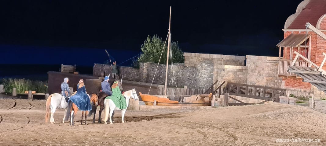 Szenenbild der Störtebeker Festspiele